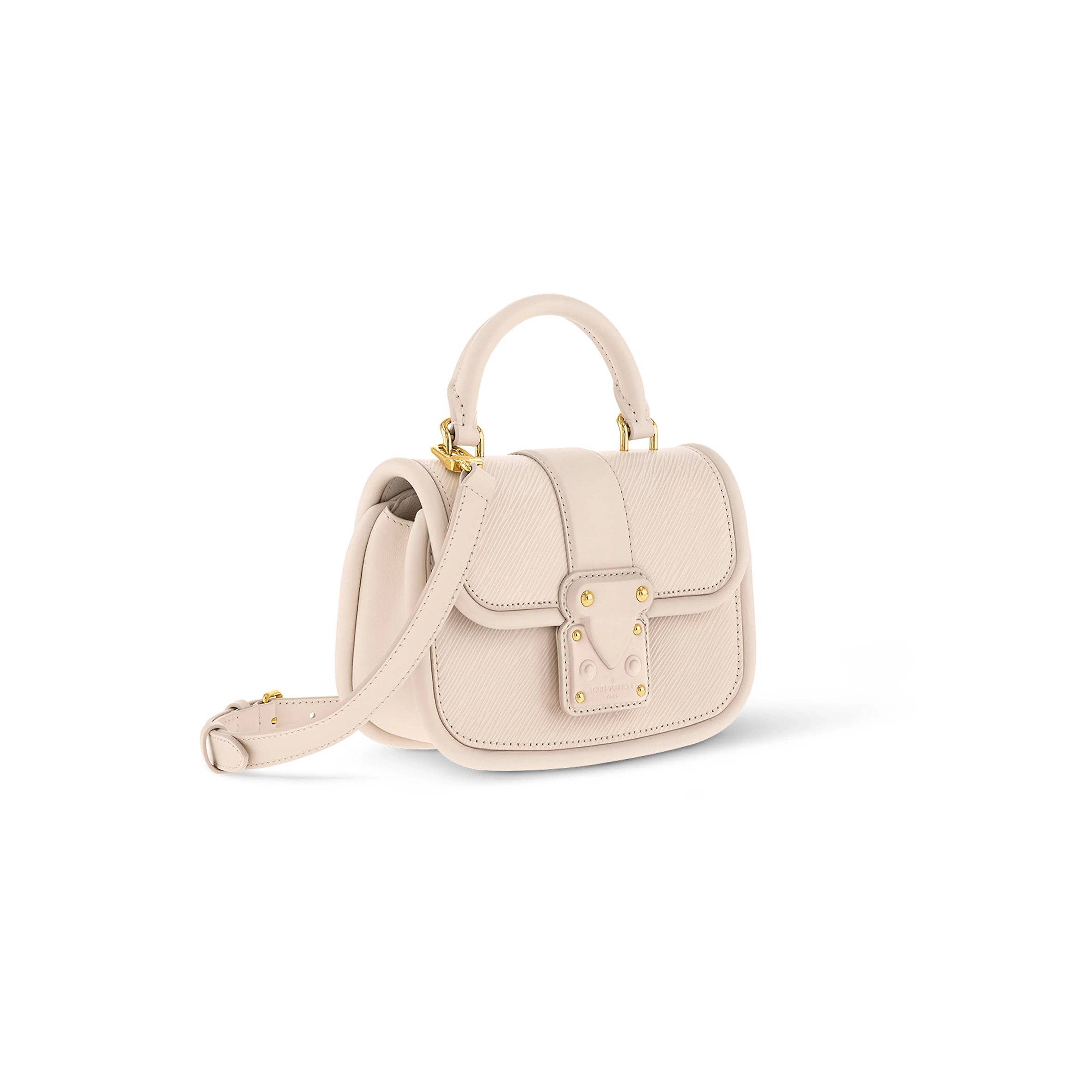 LOUIS VUITTON HIDE SEEK HANDBAG WHITE M22721 (21*15*8cm)